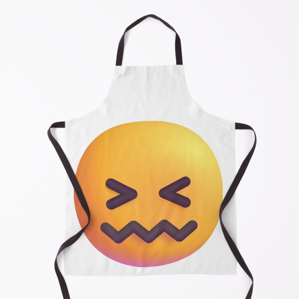 Artikelvorschau, Verwirrtes Gesicht Emoji - groß entworfen und verkauft von abroadDesigns.