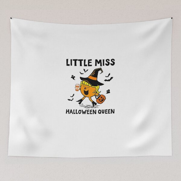 Item preview, Little Miss Halloween Queen Pumpkin T-Shirt designed and sold by TamaraBoogar.