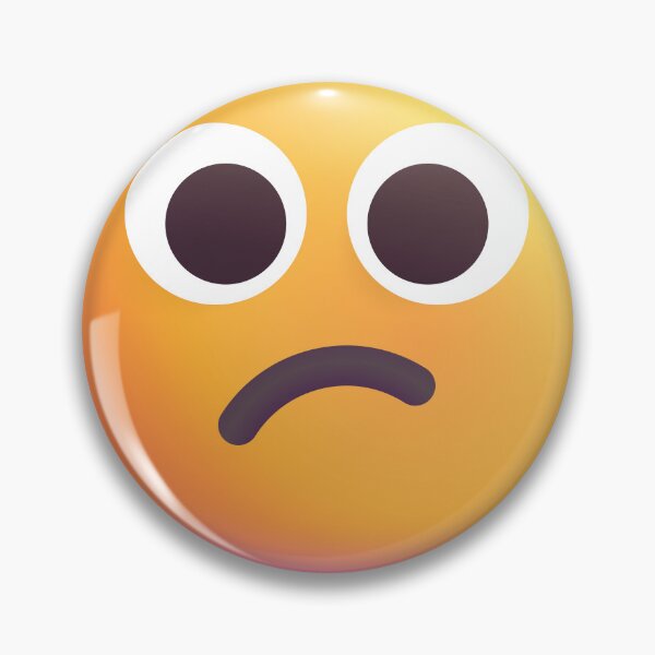 Item preview, Surprised Face Emoji - optimized designed and sold by abroadDesigns.