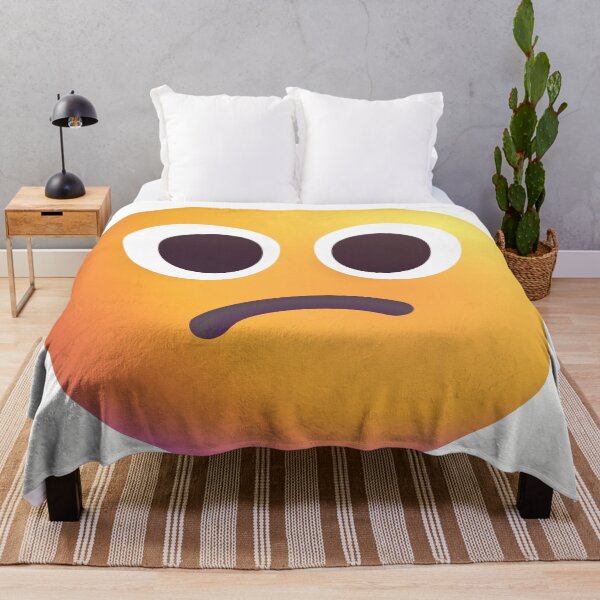 Item preview, Surprised Face Emoji - optimized designed and sold by abroadDesigns.