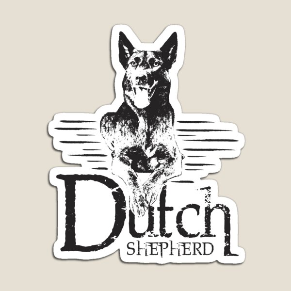 Item preview, Dutchie -Dutch Shepherd designed and sold by k9printart.