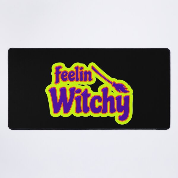 Item preview, Feelin Witchy funny Halloween women and girls saying for witches designed and sold by -JBell-.