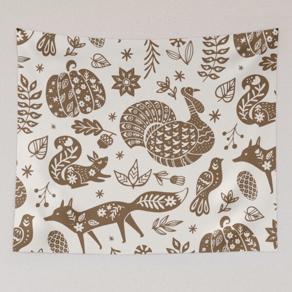 Item preview, Thanksgiving pattern designed and sold by DerSenat.