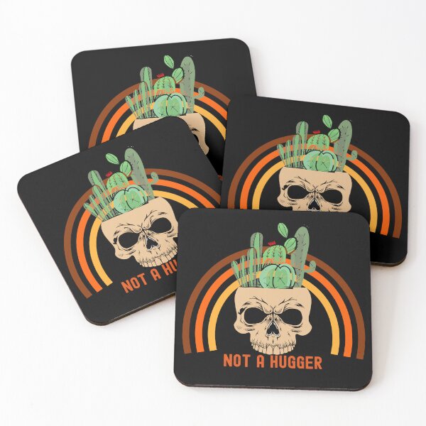 Item preview, Skull Cactus, Not A Hugger designed and sold by Karry-Pat.