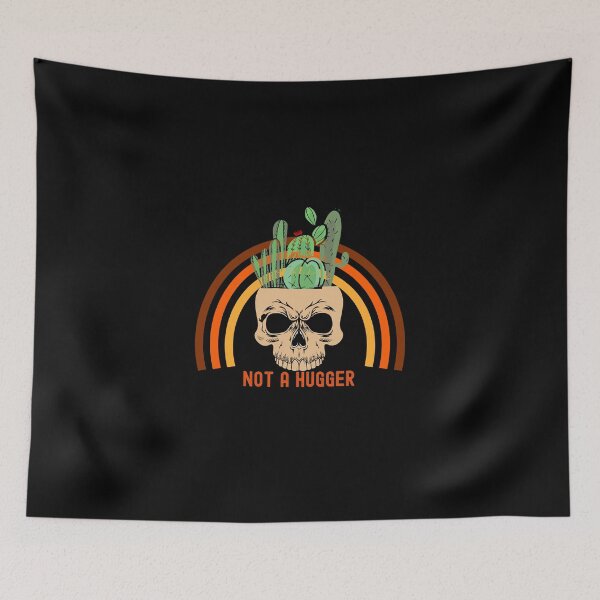 Item preview, Skull Cactus, Not A Hugger designed and sold by Karry-Pat.