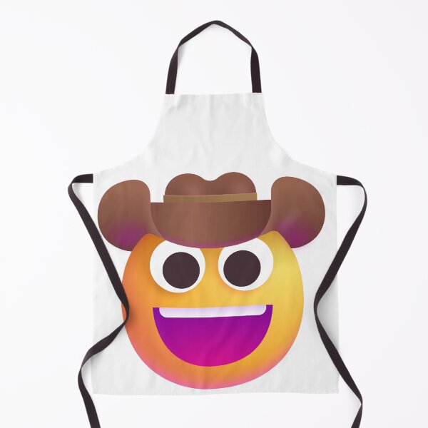 Item preview, Face with Cowboy Hat Emoji - Large designed and sold by abroadDesigns.