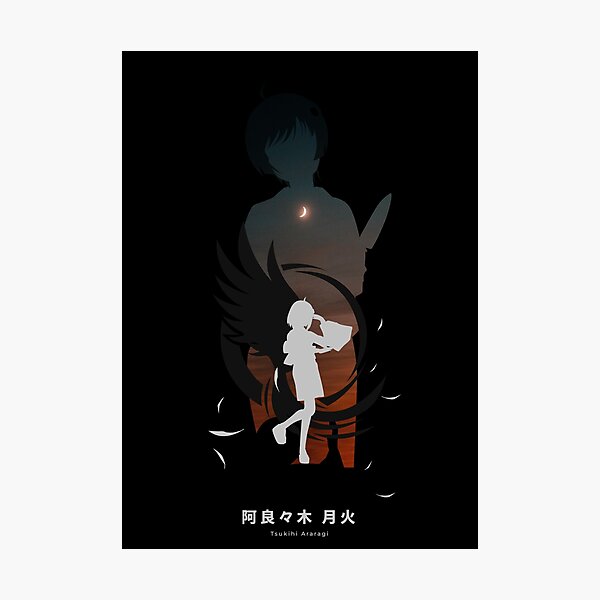 Aperçu de l'œuvre Tsukihi Araragi Summer Vibes créée et vendue par ijunk.