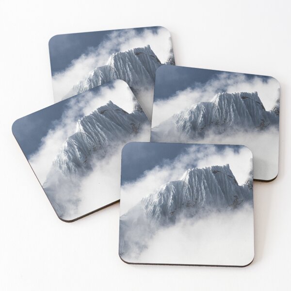 Item preview, Alpine Mountains covered with snow designed and sold by Darius Bocos.