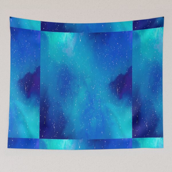 Item preview, Cool blue nebula galaxy outer space Universe designed and sold by BEAUTY ⭐⭐⭐⭐⭐.