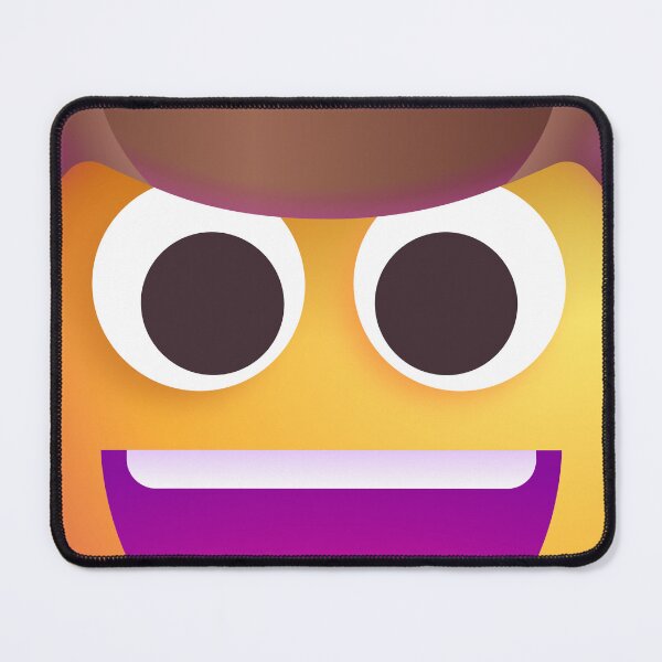 Item preview, Face with Cowboy Hat Emoji - tweaked designed and sold by abroadDesigns.