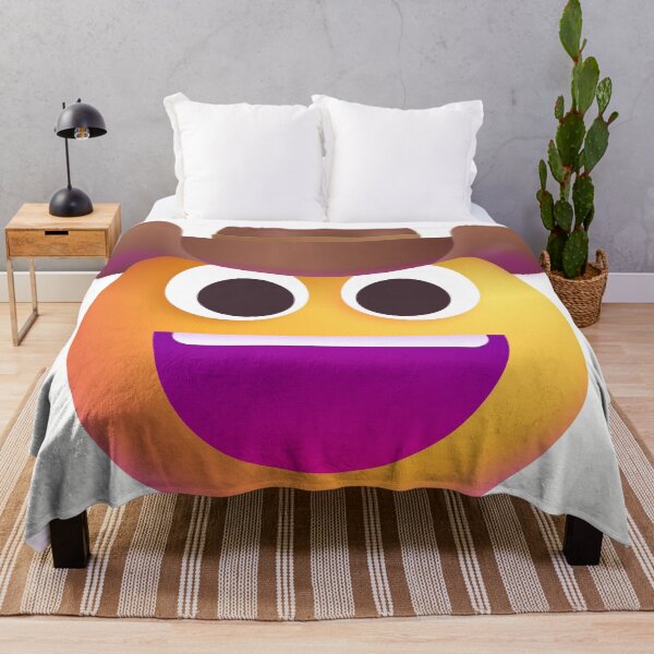Item preview, Face with Cowboy Hat Emoji - tweaked designed and sold by abroadDesigns.