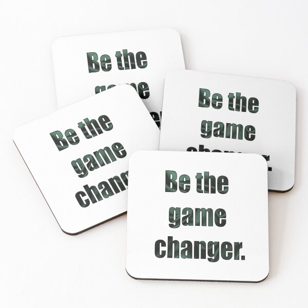 Item preview, Be The Game Changer Green designed and sold by VitezCrni.