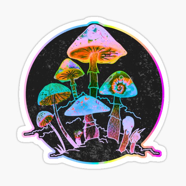 Set de 50 stickers - Aventure Forestière - Champignons - Sticker Champignon