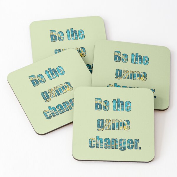 Item preview, Be The Game Changer Green Emerald designed and sold by VitezCrni.
