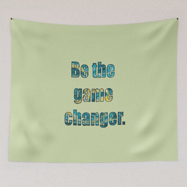 Item preview, Be The Game Changer Green Emerald designed and sold by VitezCrni.