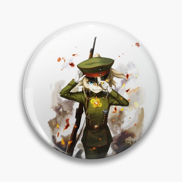 Item preview, Youjo Senki Anime Cute Tshirt designed and sold by friesens.