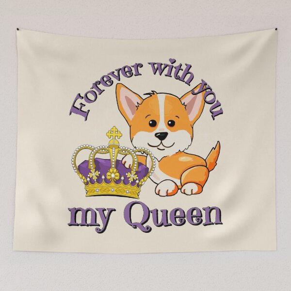 Item preview, Cute Forever With You My Queen Design designed and sold by TrulyEpoque.