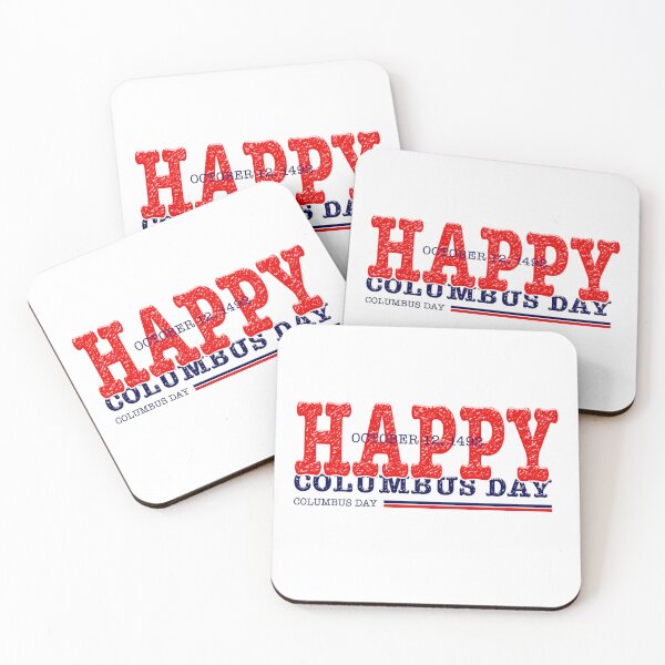 Item preview, happy. Columbus day,  October 1492 - American Flag designed and sold by rezze.