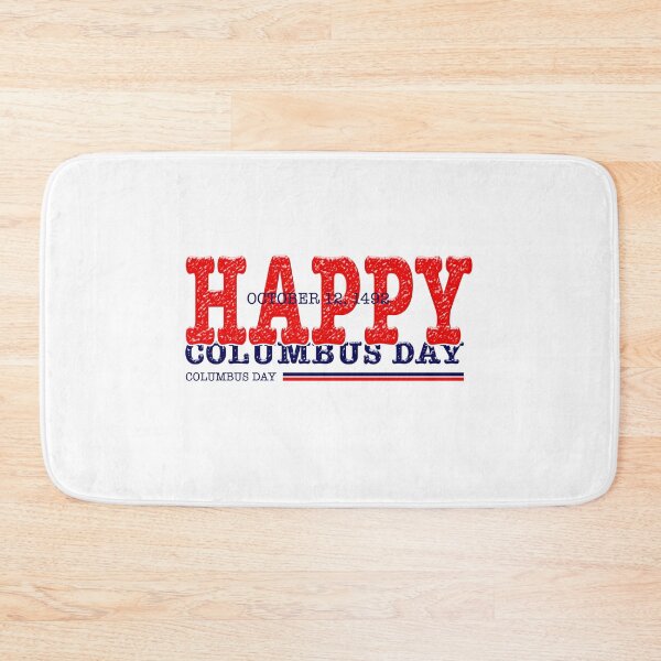 Item preview, happy. Columbus day,  October 1492 - American Flag designed and sold by rezze.