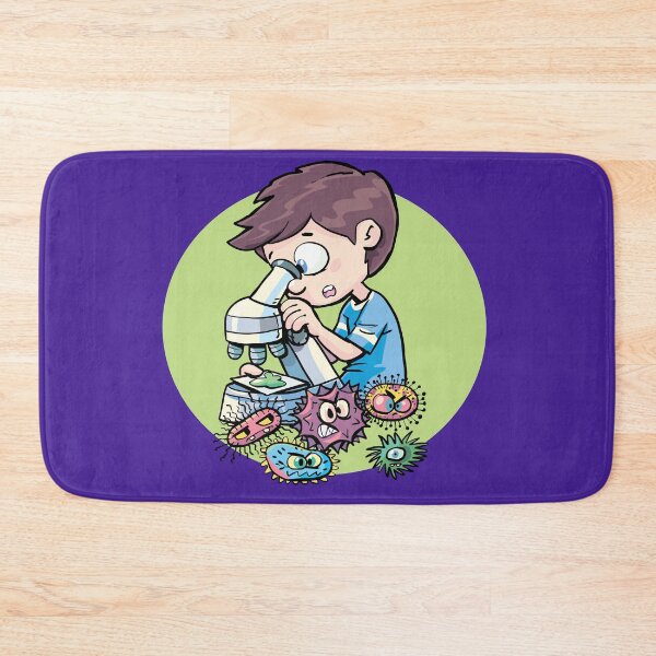 Item preview, boy looks through the microscope designed and sold by duxpavlic.