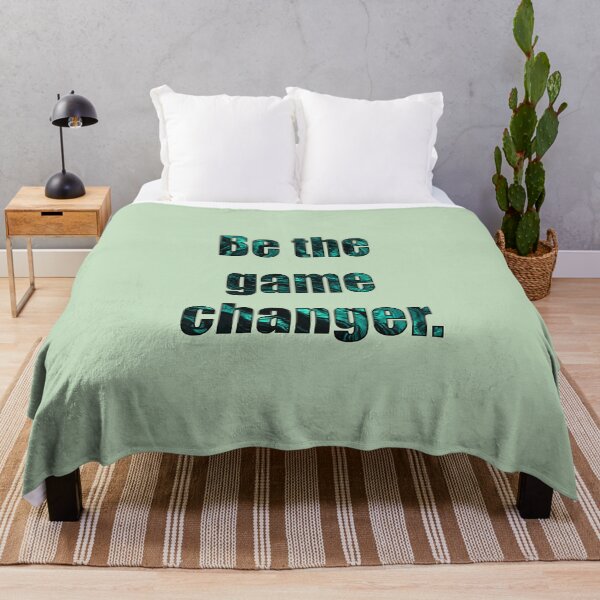 Item preview, Be The Game Changer Black Green designed and sold by VitezCrni.