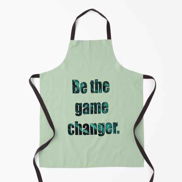 Item preview, Be The Game Changer Black Green designed and sold by VitezCrni.