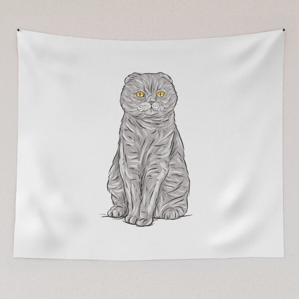 Item preview, Scottish fold cat designed and sold by DerSenat.