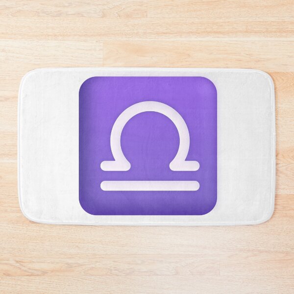 Artikelvorschau, Waage Symbol Emoji - groß entworfen und verkauft von abroadDesigns.