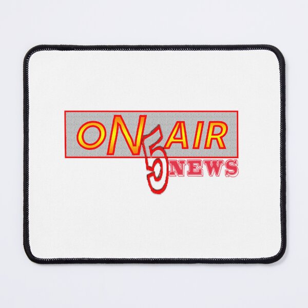 Item preview, channel 5 news on air designed and sold by PosterTreasured.