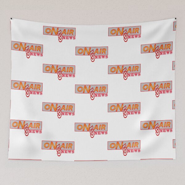 Item preview, channel 5 news on air designed and sold by PosterTreasured.