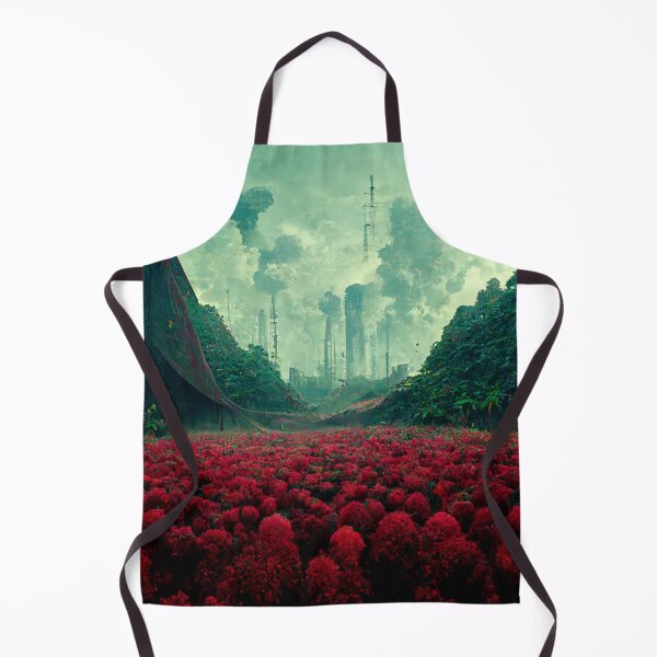 Item preview, Industrial Utopia Fantasy Flowers Plants Cosmos Comic Journey designed and sold by HRMNY25.