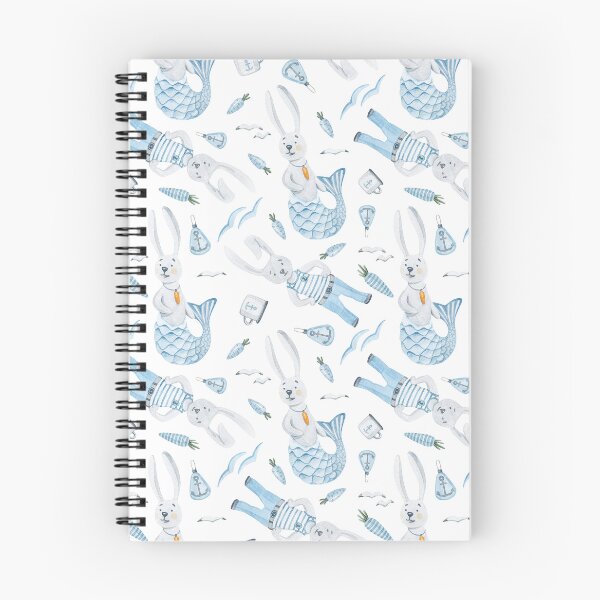 Item preview, Watercolor sailor hare and the mermaid. NY 2023 designed and sold by Nattalu.