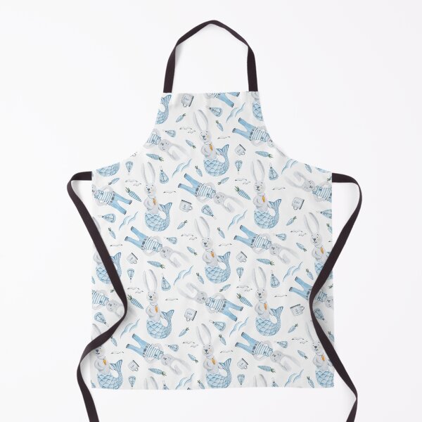 Item preview, Watercolor sailor hare and the mermaid. NY 2023 designed and sold by Nattalu.