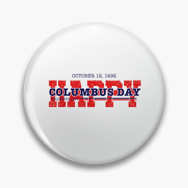 Item preview, happy. Columbus day,  October 1492 - American Flag designed and sold by rezze.