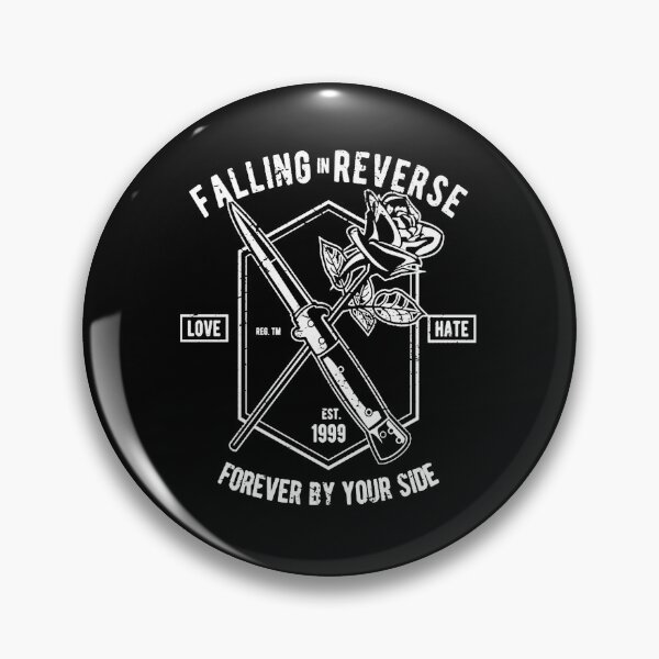 Item preview, Falling In Reverse Love And Hate Forever By Your Side Knife And Rose designed and sold by Alysagan457.