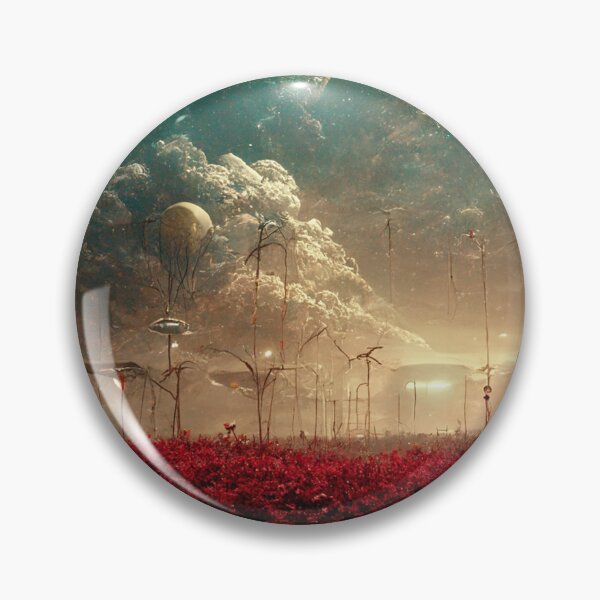 Item preview, Industrial Utopia Fantasy Flowers Plants Cosmos Comic Journey designed and sold by HRMNY25.