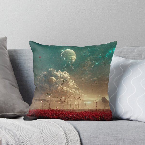 Item preview, Industrial Utopia Fantasy Flowers Plants Cosmos Comic Journey designed and sold by HRMNY25.