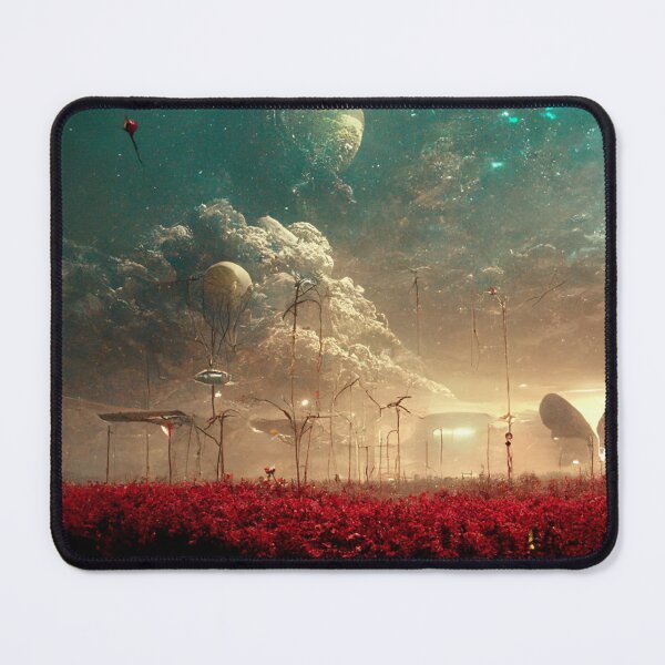 Item preview, Industrial Utopia Fantasy Flowers Plants Cosmos Comic Journey designed and sold by HRMNY25.