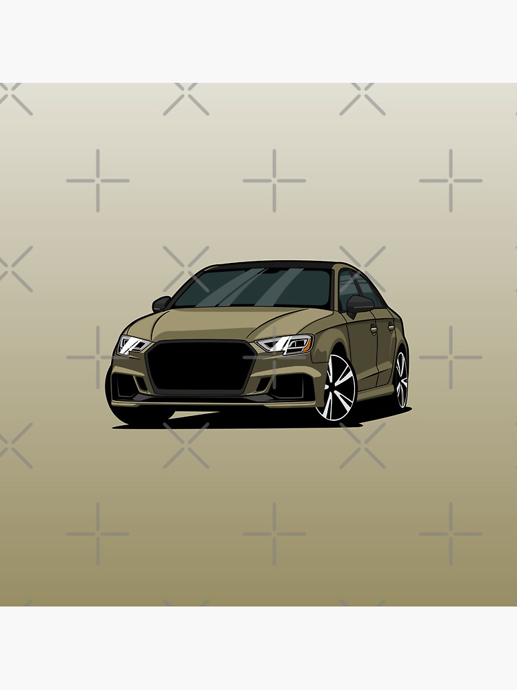 Audi RS3' Sticker