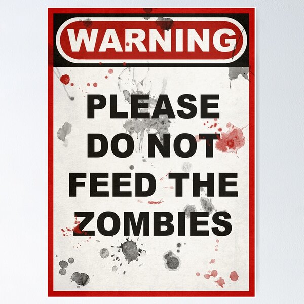 for | Zombies Posters Sale Redbubble