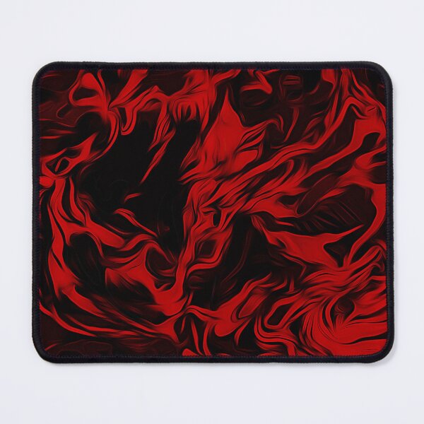 Item preview, Swirls of Rich Red Velvet - Modern Contemporary designed and sold by WisdomInspired.