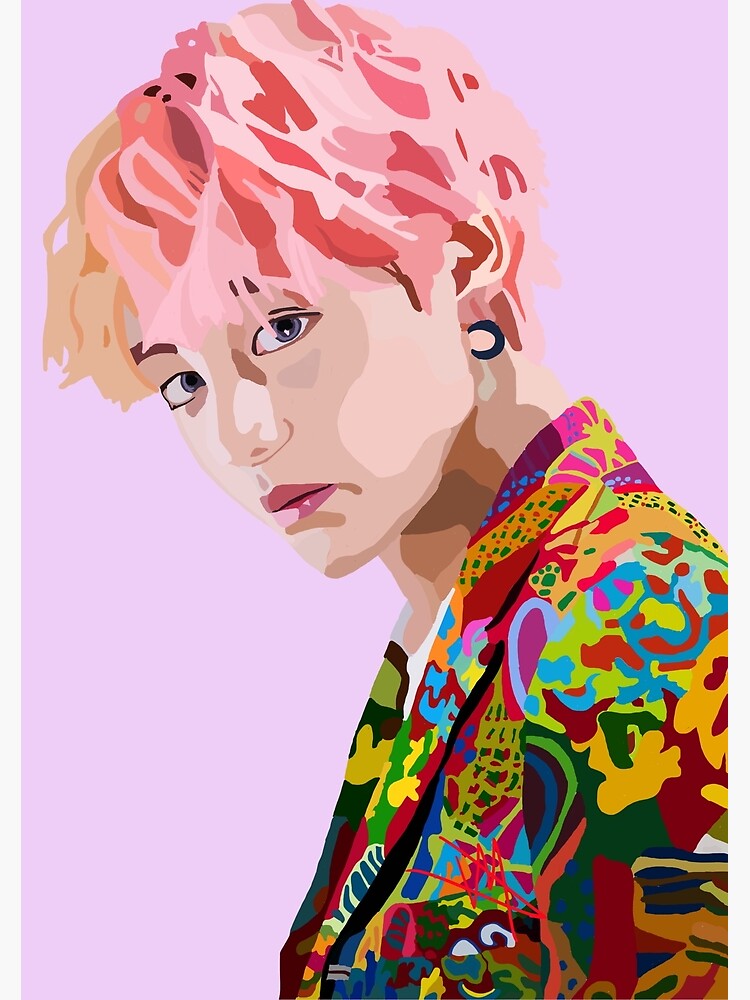 "BTS V" Poster For Sale By ProxionArt | Redbubble