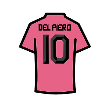 juventus del piero shirt