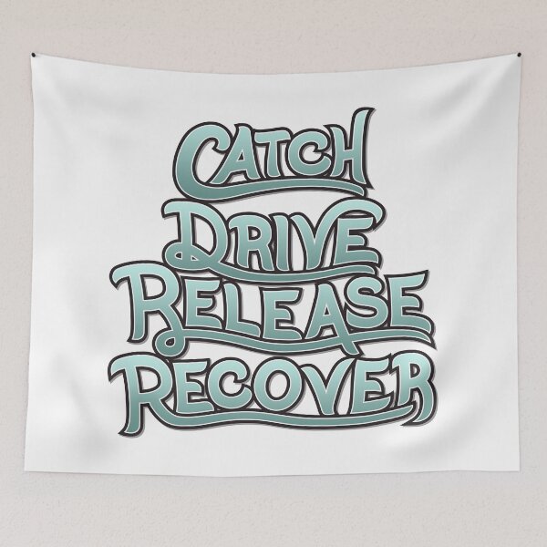 Item preview, Catch Drive Release Recover designed and sold by FinlayMcNevin.