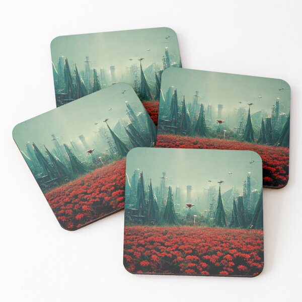Item preview, Utopia Fantasy Flowers Plants Cosmos Comic Journey Building designed and sold by HRMNY25.
