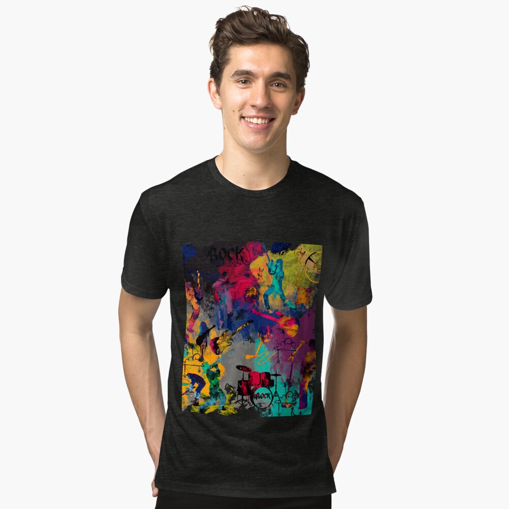 Item preview, Tri-blend T-Shirt designed and sold by NoraMohammed.