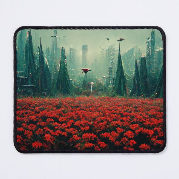 Item preview, Utopia Fantasy Flowers Plants Cosmos Comic Journey Building designed and sold by HRMNY25.
