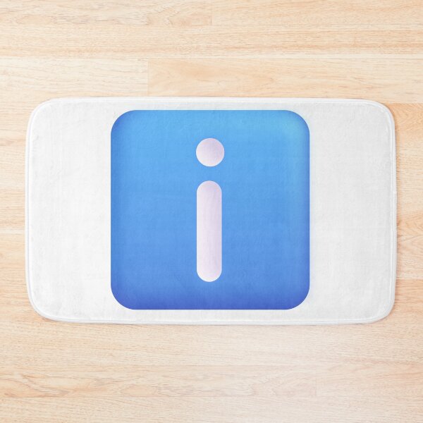 Item preview, Info Icon Emoji - Large designed and sold by abroadDesigns.