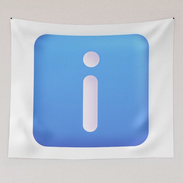 Item preview, Info Icon Emoji - Large designed and sold by abroadDesigns.