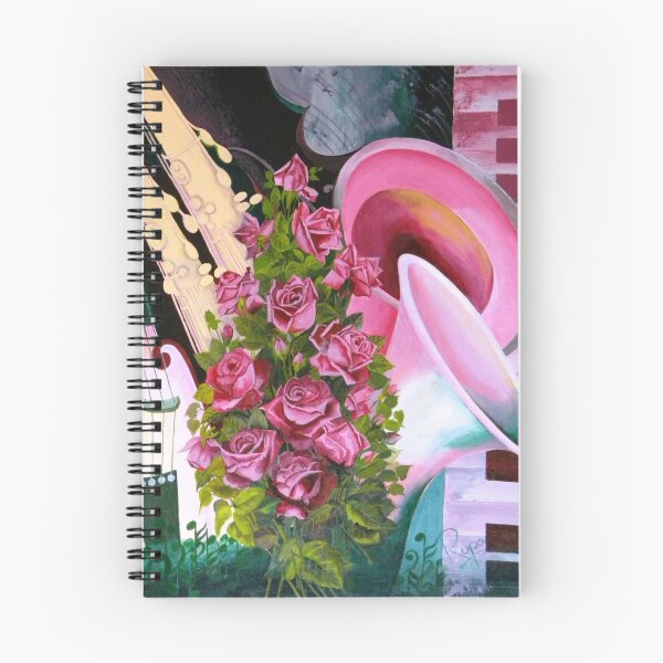 Artikelvorschau, Musik und Blumen entworfen und verkauft von Rupa Prakash.